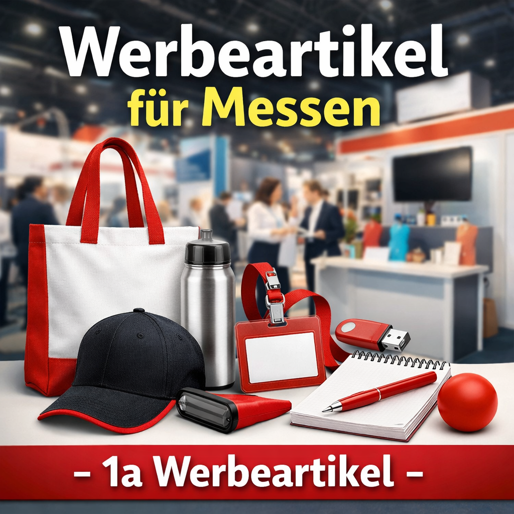 Werbeartikel für Messen - 1a Werbeartikel