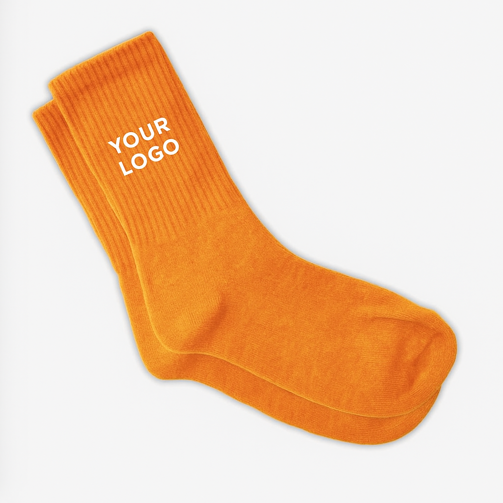 	Individuelle Socken mit Logo