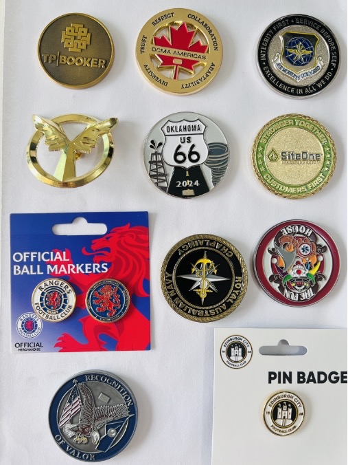 	Metallabzeichen mit Ihrem Logo