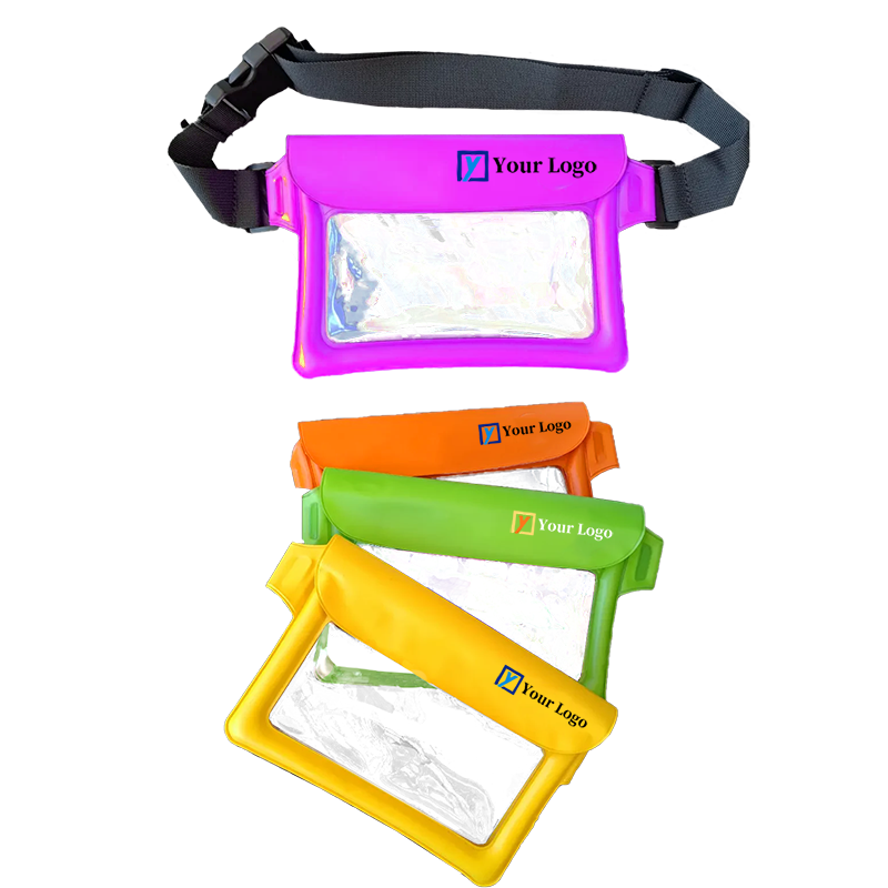 	Wasserdichte Tasche zum Schwimmen mit Logo