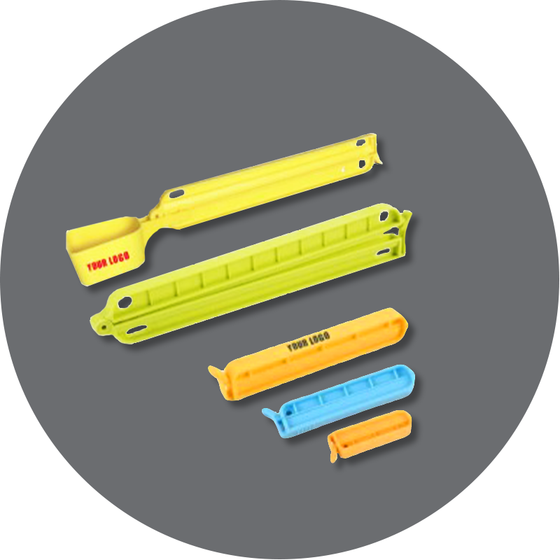 	Tüten Verschlussclips mit Logo bedrucken lassen