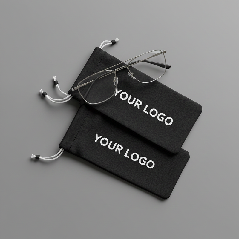 	Brillensack Brillenetui Microfaser mit Ihrem Logo