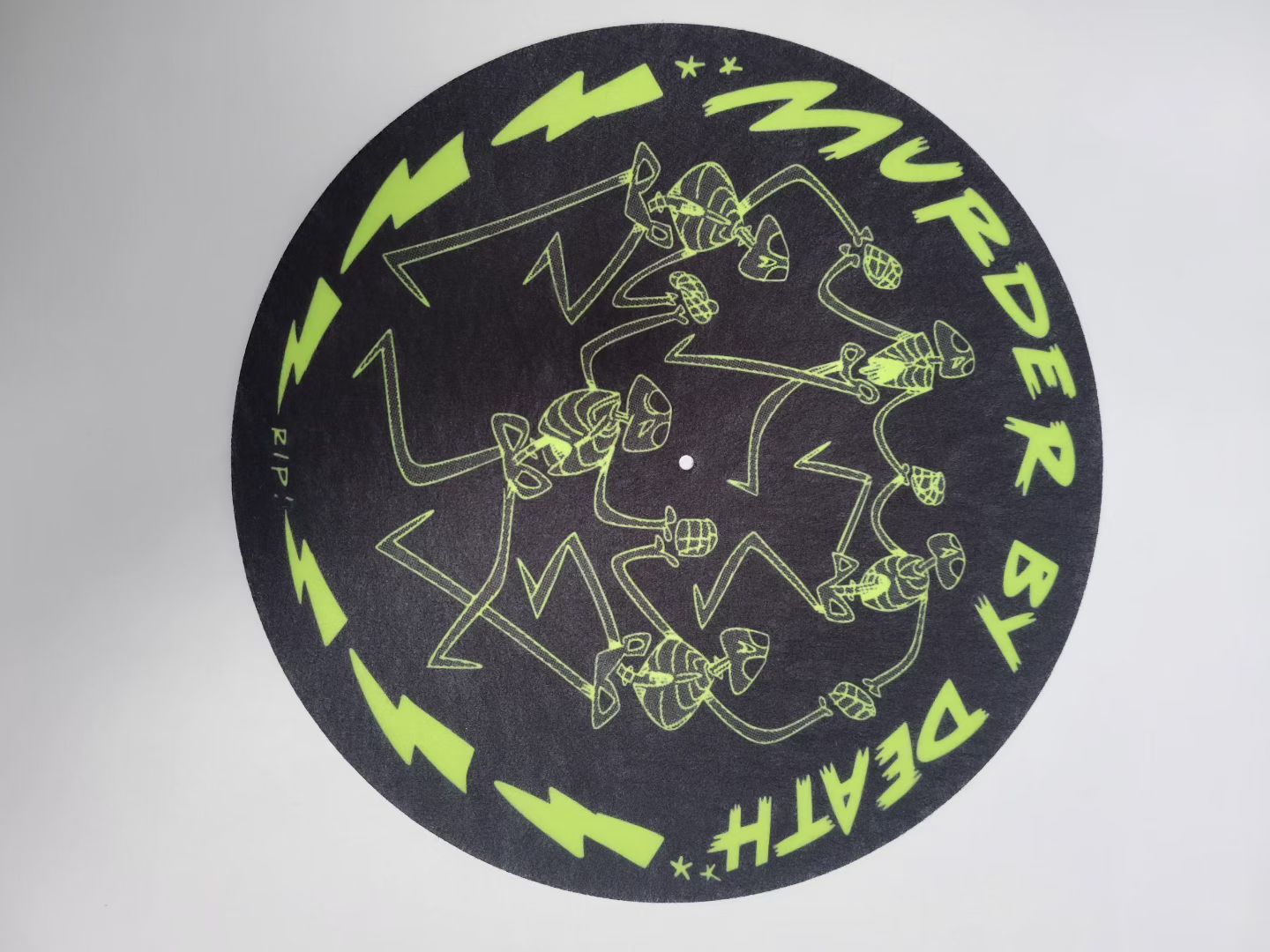 	Slipmats bedrucken lassen – DJ Plattentellerauflage mit Logo