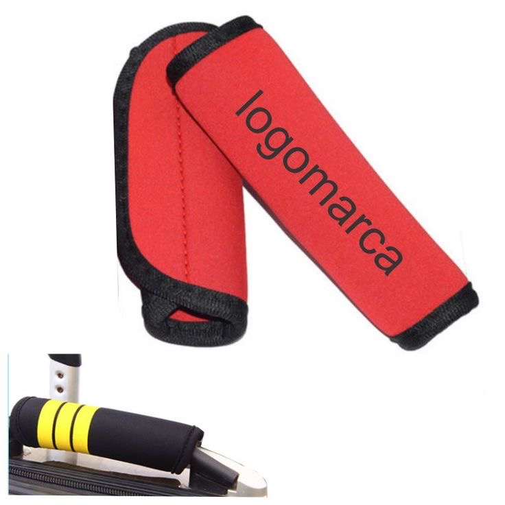 	Koffergriffschutzhülle aus Neopren mit Logo