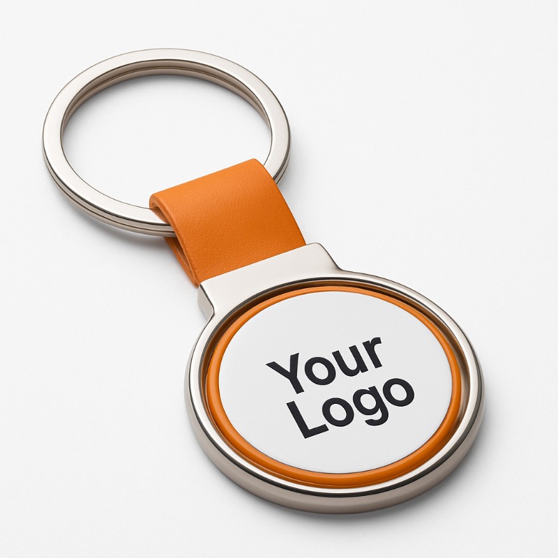 Schlüsselanhänger mit Logo