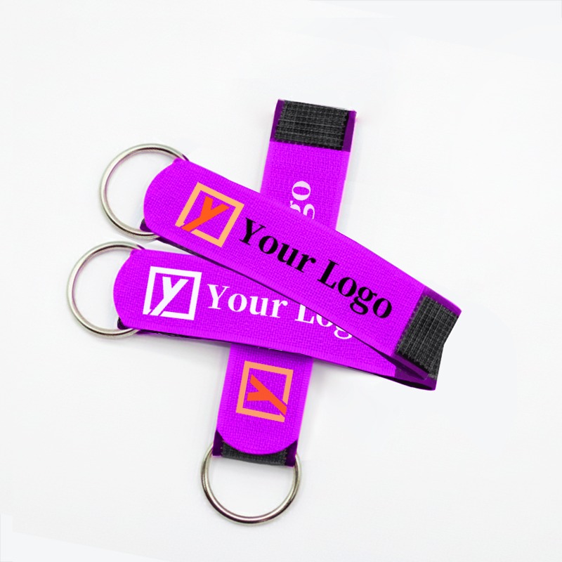 Schlüsselanhänger Klettverschluss bedrucken