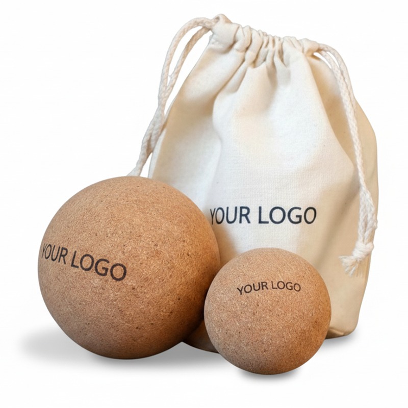 Kork Faszienball graviert