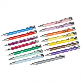 Werbe-Kugelschreiber aus Metall mit Ihrem Logo