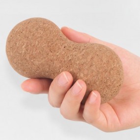Massageball aus Kork mit Logo Gravur für Firmen