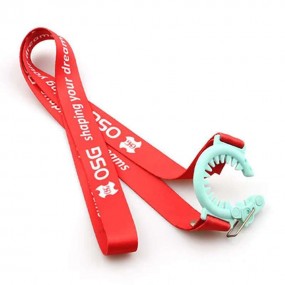 Bedruckte Lanyards Schlüsselband mit Flaschenhalter