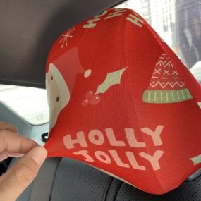 Auto Kopfstützenbezug aus Stoff individuell bedruckt - ...