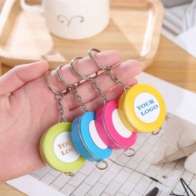 Schlüsselanhänger Maßband bedrucken