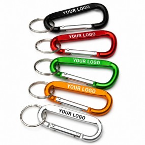 Karabiner günstig graviert mit Ihrem Logo als Werbearti...