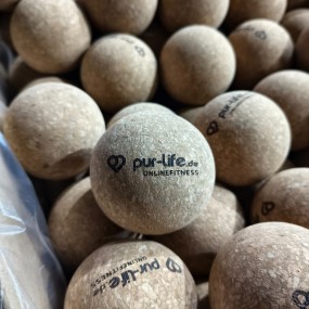 Korkball für Massage mit Logo bedrucken als Werbeartike...