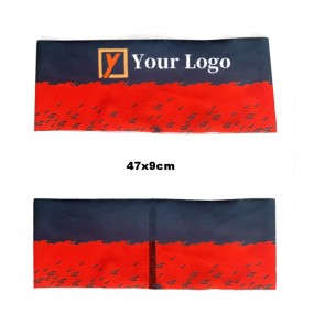 Stirnbänder mit Logo bedrucken oder besticken lassen