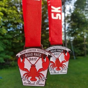 Individuelle Siegesmedaillen mit Logodruck - Sportmedai...