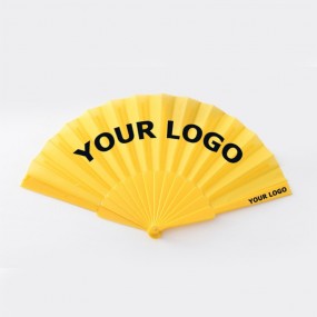 Werbefächer aus Kunststoff – Individuell mit Firmenlogo...