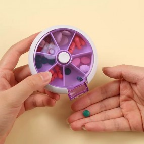 individuell bedruckte Pillendose 7 Tage