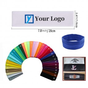 Stirnbänder mit Logo bedrucken oder besticken lassen