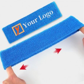 Stirnbänder mit Logo bedrucken oder besticken lassen