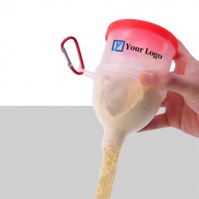 Tragbare Protein Pulver behälter Box Trichter mit Ihrem...