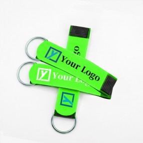 Werbeartikel Schlüsselanhänger mit Klettverschluss für ...