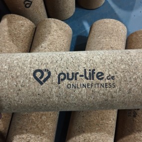 Kork Faszienrolle mit Gravur – Ideales Giveaway für Fit...