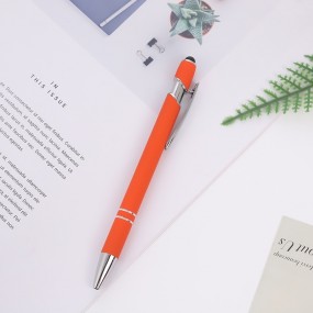 Kugelschreiber aus Metall mit Touchpen bedrucken lassen