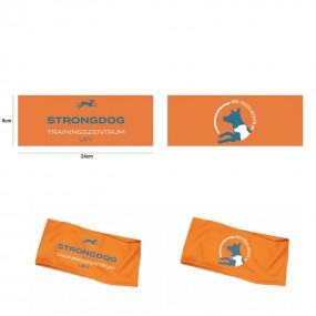 Stirnband mit vereinslogo - Stirnband Werbeartikel