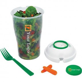 Salat-to-go-Becher mit Logo bedrucken