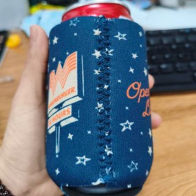 Dosenkühler als Werbemittel bedrucken | Neopren mit Log...