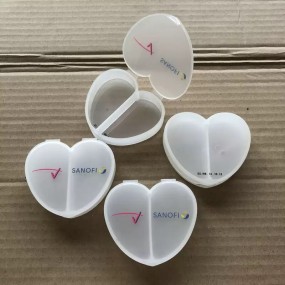 Tragbare Pillen Aufbewahrungsbox – Kleine Reise-Pillenb...