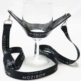 Weinglashalter aus Kunststoff mit Logo bedrucken