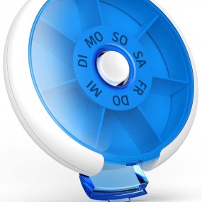 Wochen-Pillendose 7 Fächer | Werbeartikel mit Druck