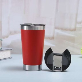 Thermobecher 600 ml mit Logo | Personalisierter Edelsta...