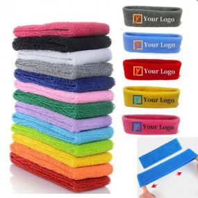 Stirnbänder mit Logo bedrucken oder besticken lassen