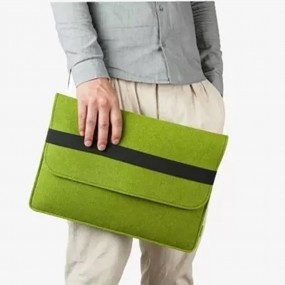 Laptop Tasche Filz personalisiert | Laptophülle mit Log...