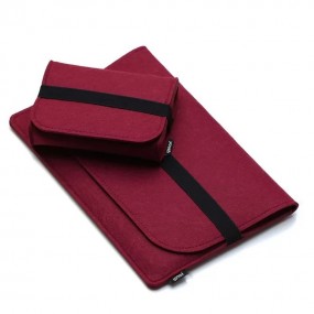 Nachhaltige Laptoptasche Filz mit Logo bedrucken | RPET...