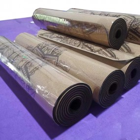 Werbeartikel Yoga Korkmatte für Firmen & Studios - Yoga...