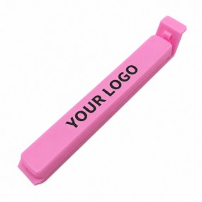 Beutelverschlussclip mit Logo bedrucken lassen
