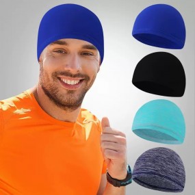 Helmuntermütze mit Ihrem Logo/Text – Schnelltrocknend, ...