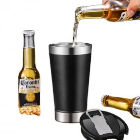 Personalisierter Edelstahl-Thermobecher 600 ml