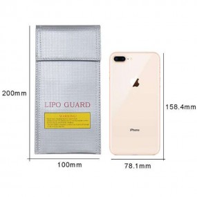 Feuerfeste Handy Tasche mit Logo bedrucken lassen