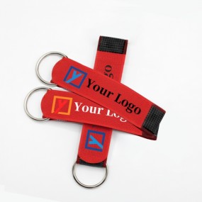 Schlüsselanhänger mit Klettverschluss bedrucken lassen