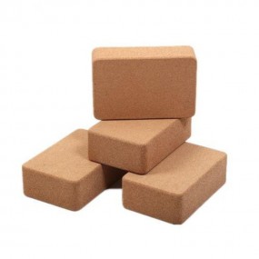 Yoga Block aus Kork als Werbegeschenk mit Gravur