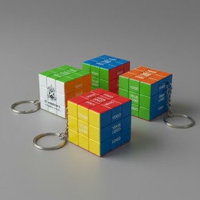 Rubik’s Cube Schlüsselanhänger als Giveaways