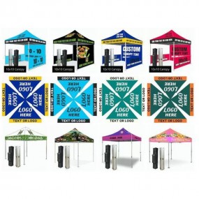 Faltpavillon 3x3 m mit Logo