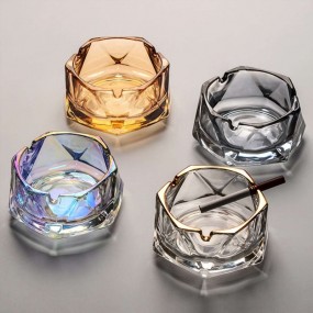 Glas-Aschenbecher mit Werbedruck – Perfekt für Bars & R...