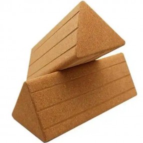 Yoga Block aus Kork als Werbegeschenk mit Gravur - Umwe...