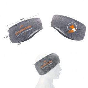 Stirnband mit vereinslogo - Stirnband Werbeartikel